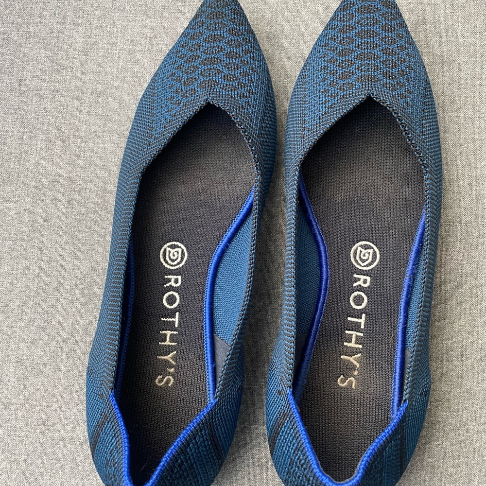 Rothy’s The Python Deep Teal Python, Size 10 - image 3